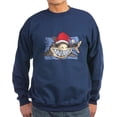 thumbnail image 1 of CafePress - Christmas Shark Sweatshirt - Classic Crew Neck Sweatshirt, 1 of 4