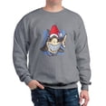 thumbnail image 1 of CafePress - Christmas Shark Sweatshirt - Crew Neck Sweatshirt, 1 of 4