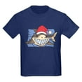 thumbnail image 1 of CafePress - Christmas Shark T Shirt - Dark T-Shirt Kids XS-XL, 1 of 4