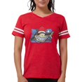 thumbnail image 1 of CafePress - Christmas Shark T Shirt - Womens Football Shirt, 1 of 4