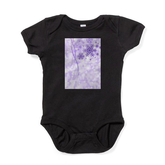CafePress - Christmas Snowflakes - Cute Infant Bodysuit Baby Romper - Size Newborn - 24 Months