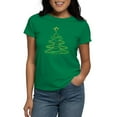 thumbnail image 1 of CafePress - Christmas Tree T Shirt - Women's Traditional Fit Dark T-Shirt, 1 of 4