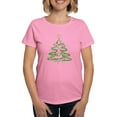 thumbnail image 1 of CafePress - Christmas Tree T Shirt - Women's Traditional Fit Dark T-Shirt, 1 of 4