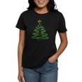 thumbnail image 1 of CafePress - Christmas Tree T Shirt - Women's Traditional Fit Dark T-Shirt, 1 of 4