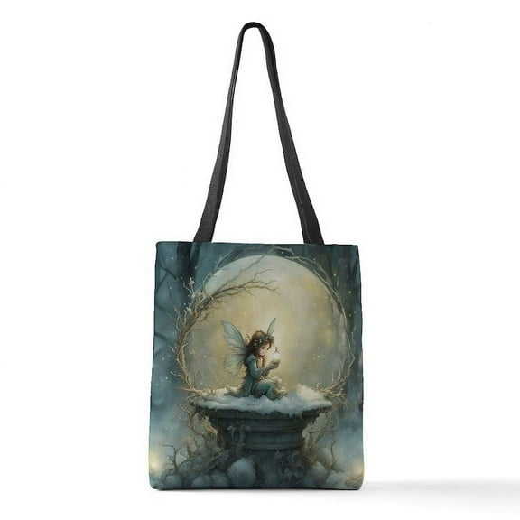 CafePress - Christmas Wish - Polyester Tote Bag 16"x16"