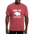 thumbnail image 1 of CafePress - Chubby Unicorn Rhino T Shirt - Mens Comfort Colors Shirt, 1 of 5