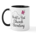 thumbnail image 1 of CafePress - Church Secretary Gift Mug - 11 oz Ceramic Mug - Novelty Coffee Tea Cup, 1 of 3
