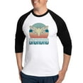 thumbnail image 1 of CafePress - Cicadas Cicadad Loves Flying Insects Entomologist - Cotton Baseball Jersey, 3/4 Raglan Sleeve Shirt, 1 of 4
