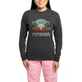 thumbnail image 1 of CafePress - Cicadas Cicadad Loves Flying Insects Entomologist - Women's Long Sleeve Charcoal Gray Pajamas, 1 of 7