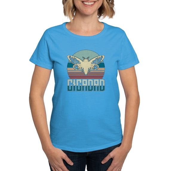 CafePress - Cicadas Cicadad Loves Flying Insects Entomologist Women's Value T Shirt - Women's Traditional Fit Dark T-Shirt