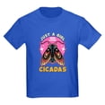 thumbnail image 1 of CafePress - Cicadas Just A Girl Who Loves Cicadas Entomology Kids T Shirt - Dark T-Shirt Kids XS-XL, 1 of 4