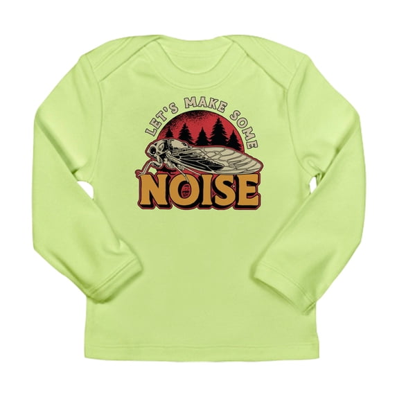 CafePress - Cicadas Let's Make Some Noise Loves Cicada Insect Long Sleeve Infant T Shirt - Long Sleeve Infant T-Shirt