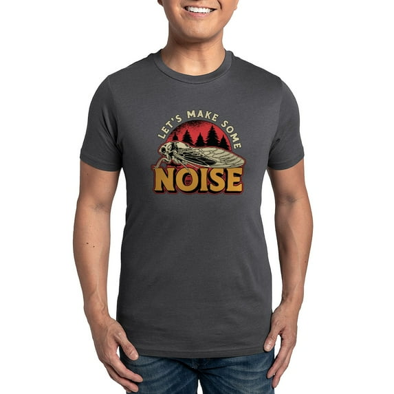 CafePress - Cicadas Let's Make Some Noise Loves Cicada Insect Men's Eco Sport T Shirt - Men's Dark Eco Sport T-Shirt