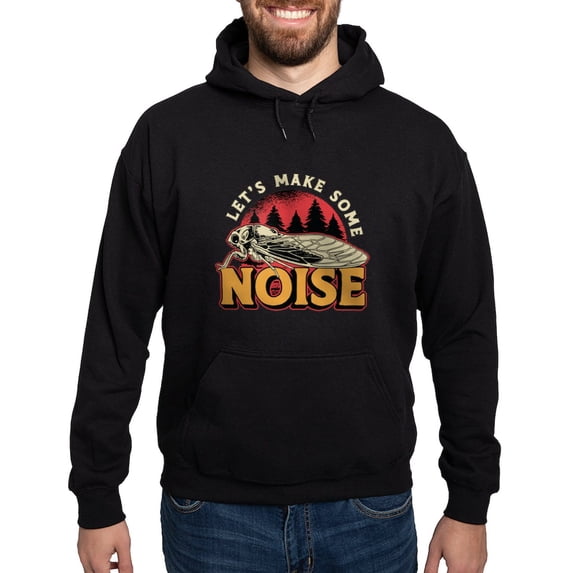CafePress - Cicadas Let's Make Some Noise Loves Cicada Insect - Pullover Hoodie, Classic, Comfortable Hooded Sweatshirt