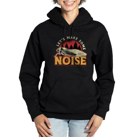CafePress - Cicadas Let's Make Some Noise Loves Cicada Insect - Pullover Hoodie, Classic & Comfortable Hooded Sweatshirt
