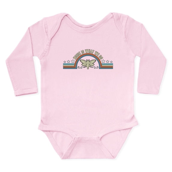 CafePress - Cicadas Noise Is What We Do Entomologist Insects - Long Sleeve Cotton Baby Bodysuit
