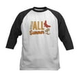 thumbnail image 1 of CafePress - Cicadas Scream All Summer Loves Periodical Cicadas Kids Baseball T Shirt - Kids Cotton Baseball Jersey, 3/4 Sleeve Shirt, 1 of 4