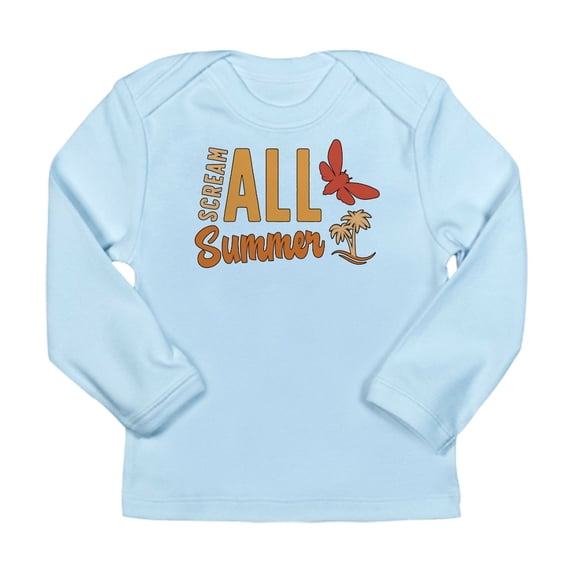 CafePress - Cicadas Scream All Summer Loves Periodical Cicadas Long Sleeve Infant T Shirt - Long Sleeve Infant T-Shirt