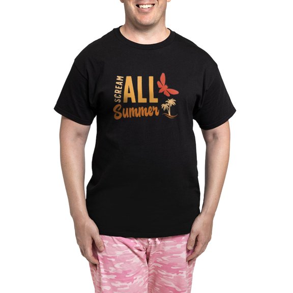 CafePress - Cicadas Scream All Summer Loves Periodical Cicadas - Men's Dark Loose Fit Cotton Pajama Set