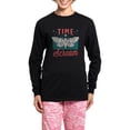 thumbnail image 1 of CafePress - Cicadas Time To Scream Loves Periodical Cicadas - Women's Long Sleeve Dark Pajamas, 1 of 7