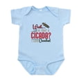 thumbnail image 1 of CafePress - Cicadas Wait Is That A Cicada Entomologist Insects - Baby Light Bodysuit, Size Newborn - 24 Months, 1 of 4