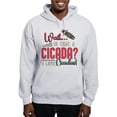 thumbnail image 1 of CafePress - Cicadas Wait Is That A Cicada Entomologist Insects - Pullover Hoodie, Hooded Sweatshirt, 1 of 3