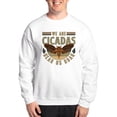 thumbnail image 1 of CafePress - Cicadas We Are Cicadas Hear Us Roar Flying Insects - Crew Neck Sweatshirt, 1 of 5