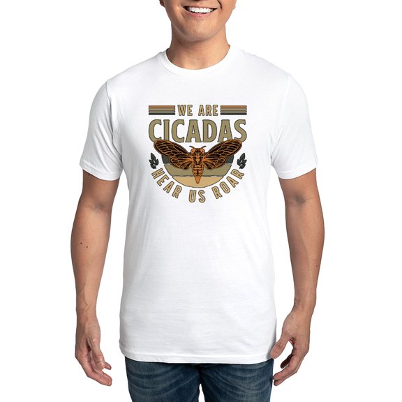 CafePress - Cicadas We Are Cicadas Hear Us Roar Flying Insects Men's Eco Sport T Shirt - Men's Light Eco Sport T-Shirt