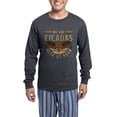 thumbnail image 1 of CafePress - Cicadas We Are Cicadas Hear Us Roar Flying Insects - Men's Long Sleeve Charcoal Pajama Set, 1 of 7