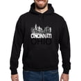 thumbnail image 1 of CafePress - Cincinnati Skyline Hoodie (Dark) - Pullover Hoodie, Classic, Comfortable Hooded Sweatshirt, 1 of 4