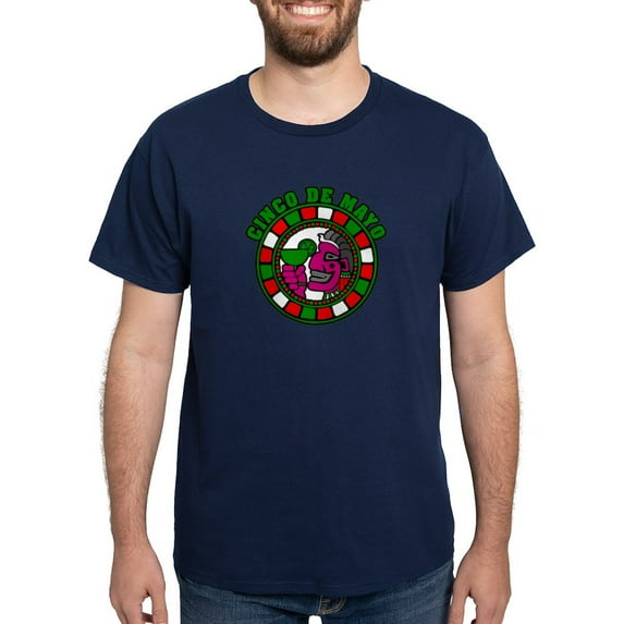 CafePress - Cinco De Mayo Dark T Shirt - Men's Classic Graphic Cotton T-Shirt