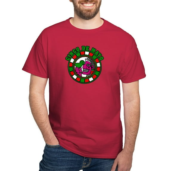 CafePress - Cinco De Mayo Dark T Shirt - Men's Classic Graphic Cotton T-Shirt