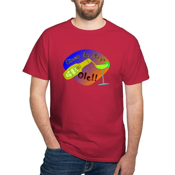 CafePress - Cinco De Mayo III Dark T Shirt - Men's Classic Graphic Cotton T-Shirt