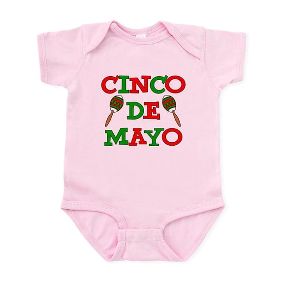CafePress - Cinco De Mayo Kids Body Suit - Baby Light Bodysuit, Size Newborn - 24 Months