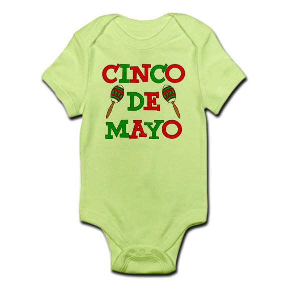 CafePress - Cinco De Mayo Kids Body Suit - Baby Light Bodysuit
