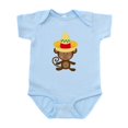 thumbnail image 1 of CafePress - Cinco De Mayo Monkey Infant Bodysuit - Baby Light Bodysuit, Size Newborn - 24 Months, 1 of 4