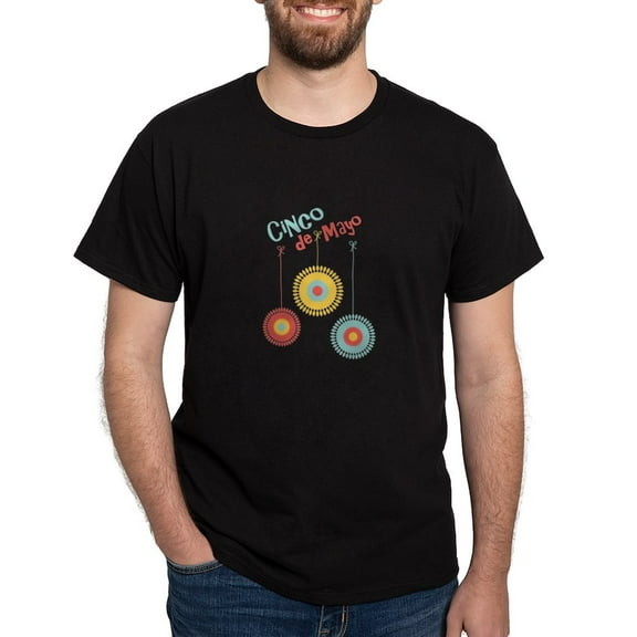 CafePress - Cinco De Mayo Ornaments T Shirt - Men's Classic Graphic Cotton T-Shirt