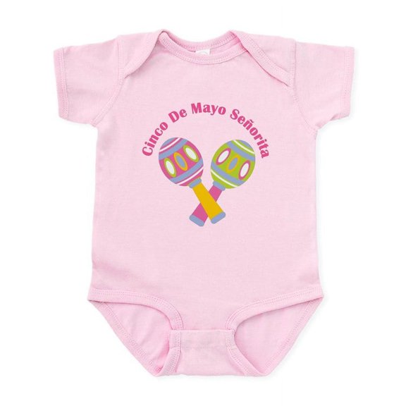 CafePress - Cinco De Mayo Senorita Infant Bodysuit - Baby Light Bodysuit, Size Newborn - 24 Months