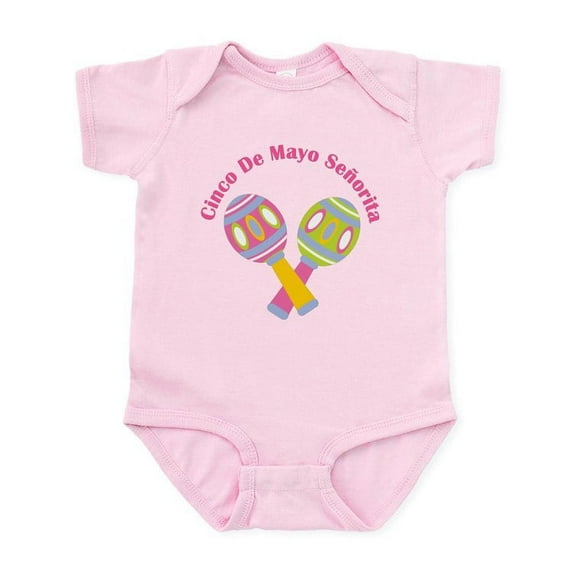 CafePress - Cinco De Mayo Senorita Infant Bodysuit - Baby Light Bodysuit, Size Newborn - 24 Months