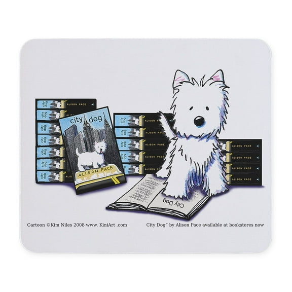 CafePress - City Dog Mousepad - Non-slip Rubber Mousepad, Gaming Mouse Pad