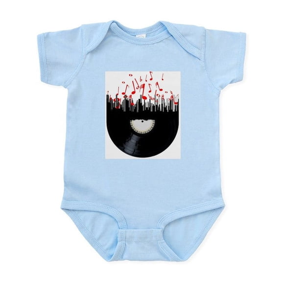 CafePress - City Music Body Suit - Baby Light Bodysuit, Size Newborn - 24 Months