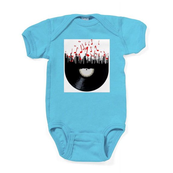 CafePress - City Music Body Suit - Cute Infant Bodysuit Baby Romper - Size Newborn - 24 Months