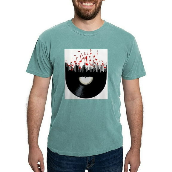 CafePress - City Music T Shirt - Mens Comfort Colors Shirt