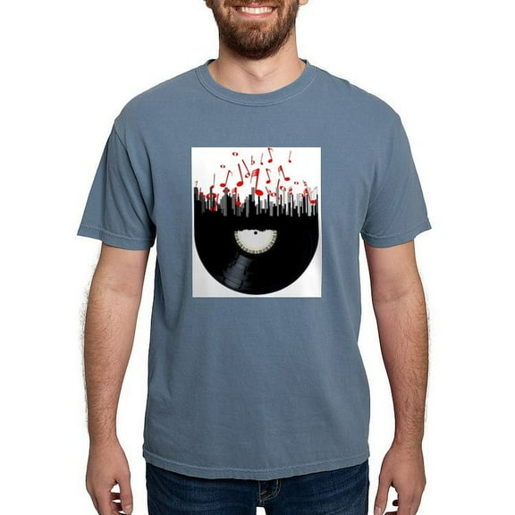 CafePress - City Music T Shirt - Mens Comfort Colors Shirt