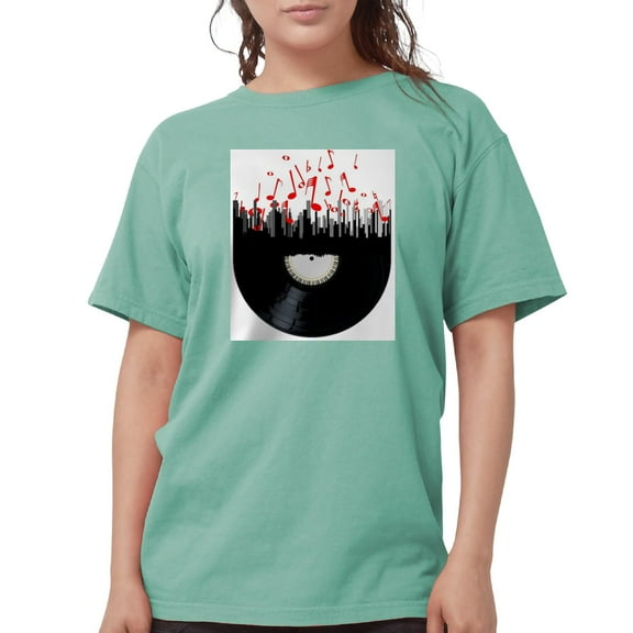 CafePress - City Music T Shirt - Womens Comfort Colors® Shirt