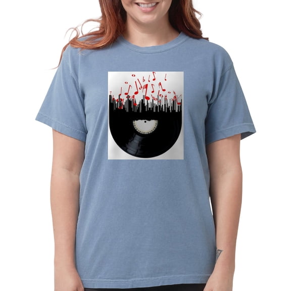 CafePress - City Music T Shirt - Womens Comfort Colors® Shirt