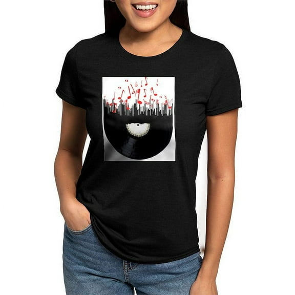 CafePress - City Music T Shirt - Womens Tri-blend T-Shirt