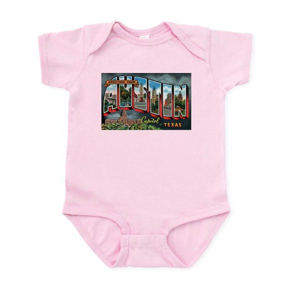 CafePress - City Of Austin Postcard Infant Bodysuit - Baby Light Bodysuit, Size Newborn - 24 Months