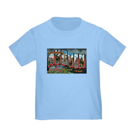 CafePress - City Of Austin Postcard Toddler T Shirt - Cute Toddler T-Shirt, 100% Cotton