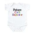 thumbnail image 1 of CafePress - Civil Engineer Infant Bodysuit - Baby Light Bodysuit, Size Newborn - 24 Months, 1 of 4